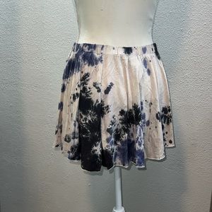 Anthropology, Raaga, adorable, tie-dyed, mini skirt soft, cotton